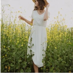 Derby dress white size S